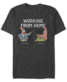 【送料無料】 フィフスサン メンズ Tシャツ トップス Men's Work From Home 2-Box Short Sleeve Crew T-shirt Charcoal Heather