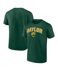 【送料無料】 ファナティクス メンズ Tシャツ トップス Men's Green Baylor Bears Campus T-shirt Green