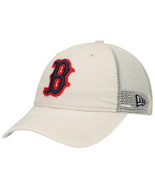 【送料無料】 ニューエラ メンズ 帽子 アクセサリー Men's Stone Boston Red Sox Game Day 9Twenty Adjustable Trucker Hat Stone