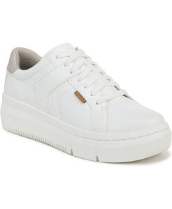 hN^[EV[ fB[X V[Y Xj[J[ vbgtH[ Dr. Scholl's Women's Sadie Platform Sneakers White Faux Leather zCg