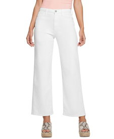 【送料無料】 ゲス レディース デニムパンツ ジーンズ ボトムス Women's Wide-Leg Ankle Jeans Pure White