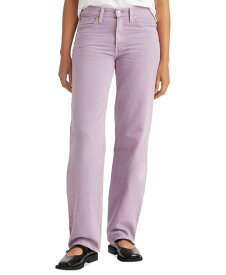 【送料無料】 リーバイス レディース デニムパンツ ジーンズ ボトムス Women's Mid Rise Cotton 94 Baggy Jeans Spacey Lavender