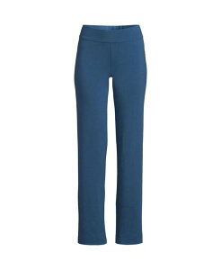 �����Y�G���h ���f�B�[�X �{�g���X �J�W���A���p���c �X�g���[�g �p���c Lands' End Women's Starfish Mid Rise Straight Leg Pants Evening blue �u���[