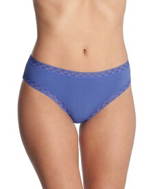 【送料無料】 ナトリ レディース パンツ アンダーウェア Bliss Lace-Trim Cotton Brief Underwear 156058 French Blu