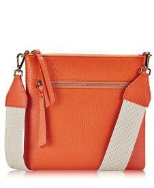 【送料無料】 ギギニューヨーク レディース ショルダーバッグ バッグ Kit Leather Messenger Bag Orange