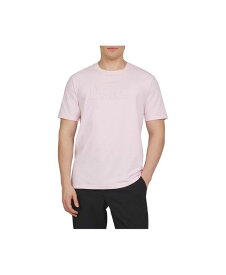 【送料無料】 ダナ キャラン ニューヨーク メンズ Tシャツ トップス Men's Hudson Crewneck Tee Light pink
