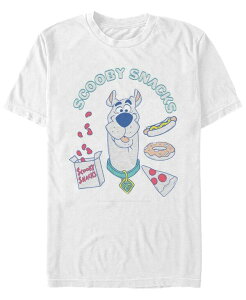 �t�B�t�X�T�� �����Y �g�b�v�X T�V���c Fifth Sun Men's Scooby Doo Scoob Eats Short Sleeve T-shirt White �z���C�g