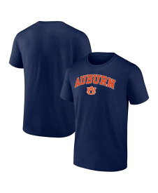 【送料無料】 ファナティクス メンズ Tシャツ トップス Men's Navy Auburn Tigers Campus T-shirt Navy