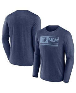 �t�@�i�e�B�N�X �����Y �g�b�v�X T�V���c Fanatics Men's Heather Navy Memphis Grizzlies Three-Point Play T-shirt Heather Navy �w�U�[