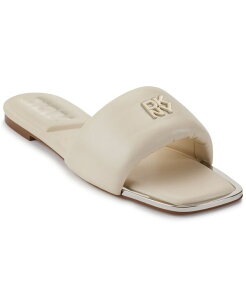 yz _i L j[[N fB[X T_ V[Y Drea Logo Slide Sandals Bone