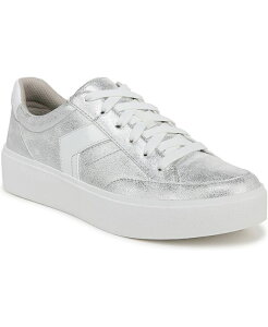 hN^[EV[ fB[X V[Y Xj[J[ [X Dr. Scholl's Women's Madison-Lace Sneakers Silver Faux Leather Vo[