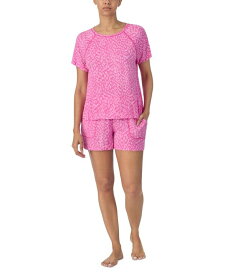 【送料無料】 サンクチュアリー レディース ナイトウェア アンダーウェア Women's 2-Pc. Printed Boxer Pajamas Set Pink Print