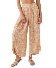 【送料無料】 オニール レディース カジュアルパンツ ボトムス Juniors' Roam Slow Tymea Split-Leg Cover-Up Pants Toasted Nut