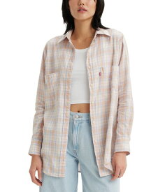 【送料無料】 リーバイス レディース シャツ トップス Women's Workwear Hasina Classic Cotton Tunic Anika Plaid