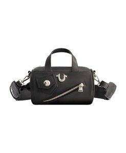 �g�D���[�����W���� ���f�B�[�X �o�b�O �n���h�o�b�O �~�j True Religion Zip Top Mini Duffle handbag Black �u���b�N