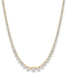 【送料無料】 バッジェリーミシュカ レディース ネックレス・チョーカー・ペンダントトップ アクセサリー Lab Grown Diamond Graduated 16-1/2" Collar Necklace (10 ct. t.w.) in 14k White Gold or 14k Yellow Gold Yellow Gold