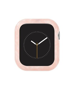 ANC fB[X ANZT[ rv Anne Klein Women's Pink Acetate Protective Case designed for 45mm Apple Watch Pink sN