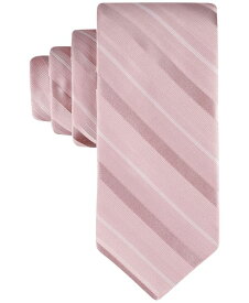 【送料無料】 カルバンクライン メンズ ネクタイ アクセサリー Men's Serena Stripe Tie Pink