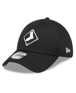 �j���[�G�� �����Y �A�N�Z�T���[ �X�q New Era Men's Black Chicago White Sox 2024 Batting Practice 39THIRTY Flex Hat Black �u���b�N