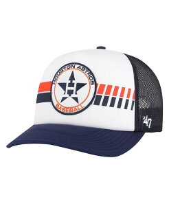 47 �u�����h �����Y �A�N�Z�T���[ �X�q '47 Brand 47 Brand Men's White/Navy Houston Astros Cooperstown Collection Wax Pack Express Trucker Adjustable Hat Navy �l�C�r�[