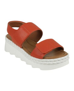 �W�[�V�[�V���[�Y ���f�B�[�X �V���[�Y �T���_�� �v���b�g�t�H�[�� GC Shoes Women's Voss Double Band Adjustable Strap Platform Sandals Coral �R�[����
