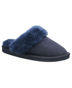 �t�����`�R�l�N�V���� ���f�B�[�X �V���[�Y �u�[�c�E���C���u�[�c French Connection Women's Sheepskin Scuff Blue �u���[