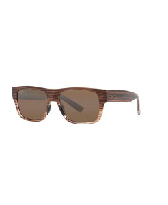 yz }ECW Y TOXEACEFA ANZT[ Unisex Polarized Sunglasses Keahi Brown