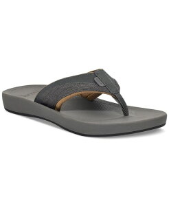 �T�k�[�N �����Y �V���[�Y �T���_�� Sanuk Men's Cosmic Seas Slip-On Thong Sandals Dark Grey �O���[
