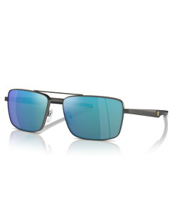 �X�N�[�f���A �t�F���[�� �����Y �A�N�Z�T���[ �T���O���X�E�A�C�E�F�A Scuderia Ferrari Men's Polarized Sunglasses FZ5001 Dark Gunmetal �K�����^��