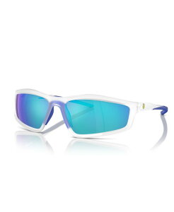 �X�N�[�f���A �t�F���[�� �����Y �A�N�Z�T���[ �T���O���X�E�A�C�E�F�A Scuderia Ferrari Men's Sunglasses FZ6007U Transparent Grey �O���[