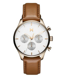 yz GuCGeB[ Y rv ANZT[ Men's Airhawk Tan Leather Strap Watch 42mm Tan