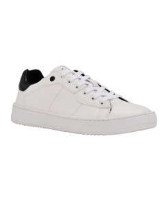 yz JoNC Y Xj[J[ V[Y Men's Lucio Casual Lace Up Sneakers White Black Croc
