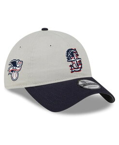 �y���������z �j���[�G�� �����Y �X�q �A�N�Z�T���[ Men's Black Seattle Mariners 2024 Fourth of July 9TWENTY Adjustable Hat Khaki