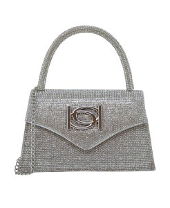 �x�x ���f�B�[�X �o�b�O �n���h�o�b�O �~�j Bebe Hollywood Diamond Mini Satchel Bag Silver / Gold �S�[���h