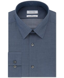 �J���o���N���C�� �����Y �g�b�v�X �V���c Calvin Klein Men's Slim-Fit Non-Iron Herringbone Dress Shirt Stream