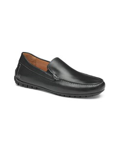 WXgAh}[tB[ Y V[Y Xb|E[t@[ [t@[ Johnston & Murphy Men's Cort Moc Venetian Driving Loafers Black ubN