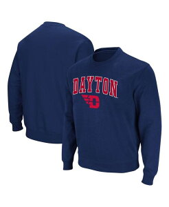 �R���V�A�� �����Y �A�E�^�[ �p�[�J�[�E�X�E�F�b�g �X�E�F�b�g �V���c ���S Colosseum Men's Navy Dayton Flyers Arch and Logo Tackle Twill Pullover Sweatshirt Navy �l�C�r�[