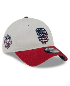�j���[�G�� �����Y �A�N�Z�T���[ �X�q New Era Men's Red San Francisco Giants 2024 Fourth of July 9TWENTY Adjustable Hat Khaki �J�[�L