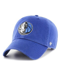 47 �u�����h �����Y �A�N�Z�T���[ �X�q '47 Brand '47 Men's Royal Dallas Mavericks Team Clean Up Adjustable Hat Royal