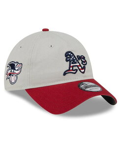 �j���[�G�� �����Y �A�N�Z�T���[ �X�q New Era Men's Red Oakland Athletics 2024 Fourth of July 9TWENTY Adjustable Hat Khaki �J�[�L