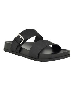 JoNC fB[X V[Y T_ Calvin Klein Women's Landesa Slip-On Casual Sandals Black ubN