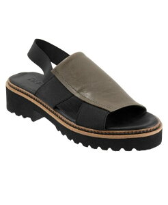�u�G�m ���f�B�[�X �V���[�Y �T���_�� Bueno Amy Sandals Green khaki �O���[��