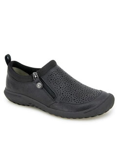�W���C�r�[���[ ���f�B�[�X �V���[�Y �p���v�X JBU Women's Avery Round Toe Flats Black �u���b�N
