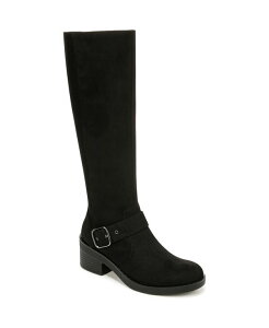 rW[Y fB[X V[Y u[cECu[c Bzees Olympia Washable Knee-High Boots Black Stretch Fabric ubN