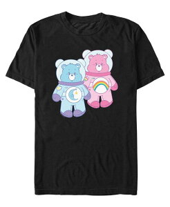 �t�B�t�X�T�� �����Y �g�b�v�X T�V���c Fifth Sun Men's Care Bears Space Suits Short Sleeve T-shirt Black �u���b�N
