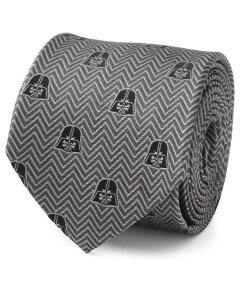 X^[ EH[Y Y ANZT[ lN^C Star Wars Men's Darth Vader Herringbone Tie Gray O[