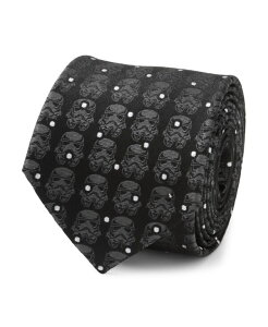 X^[ EH[Y Y ANZT[ lN^C Star Wars Men's Stormtrooper Dot Tie Black ubN