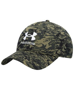 A_[A[}[ Y ANZT[ Xq Under Armour Men's Camo Freedom Blitzing Flex Hat Camo