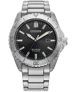 �V�`�Y�� �����Y �A�N�Z�T���[ �r���v Citizen Eco-Drive Men's Brycen Super Titanium Bracelet Watch 41mm No Color