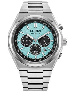 �V�`�Y�� �����Y �A�N�Z�T���[ �r���v Citizen Eco-Drive Men's Chronograph Forza Super Titanium Bracelet Watch 43mm No Color